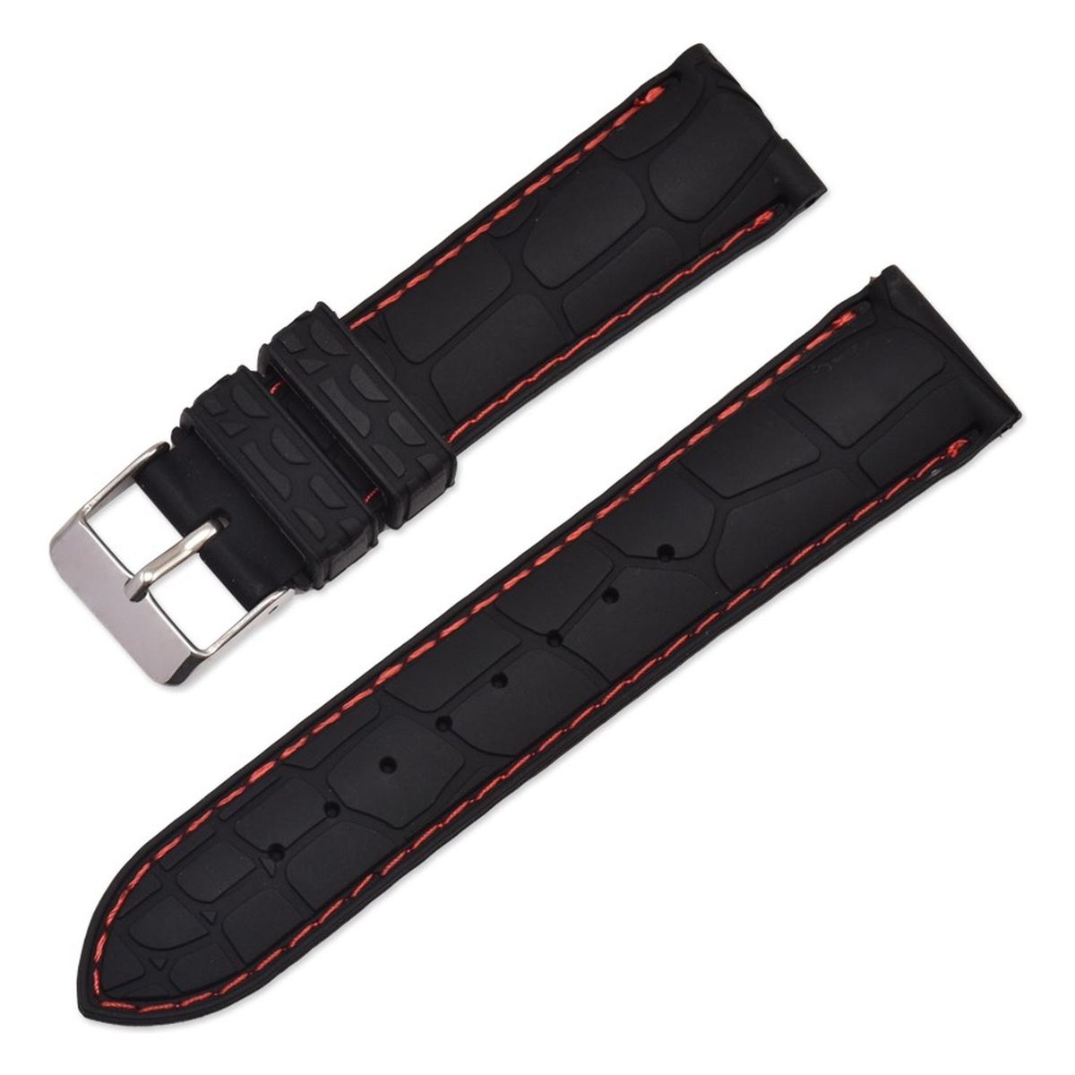 R24 - Correa Reloj Caucho R24 Nacar Quick Release