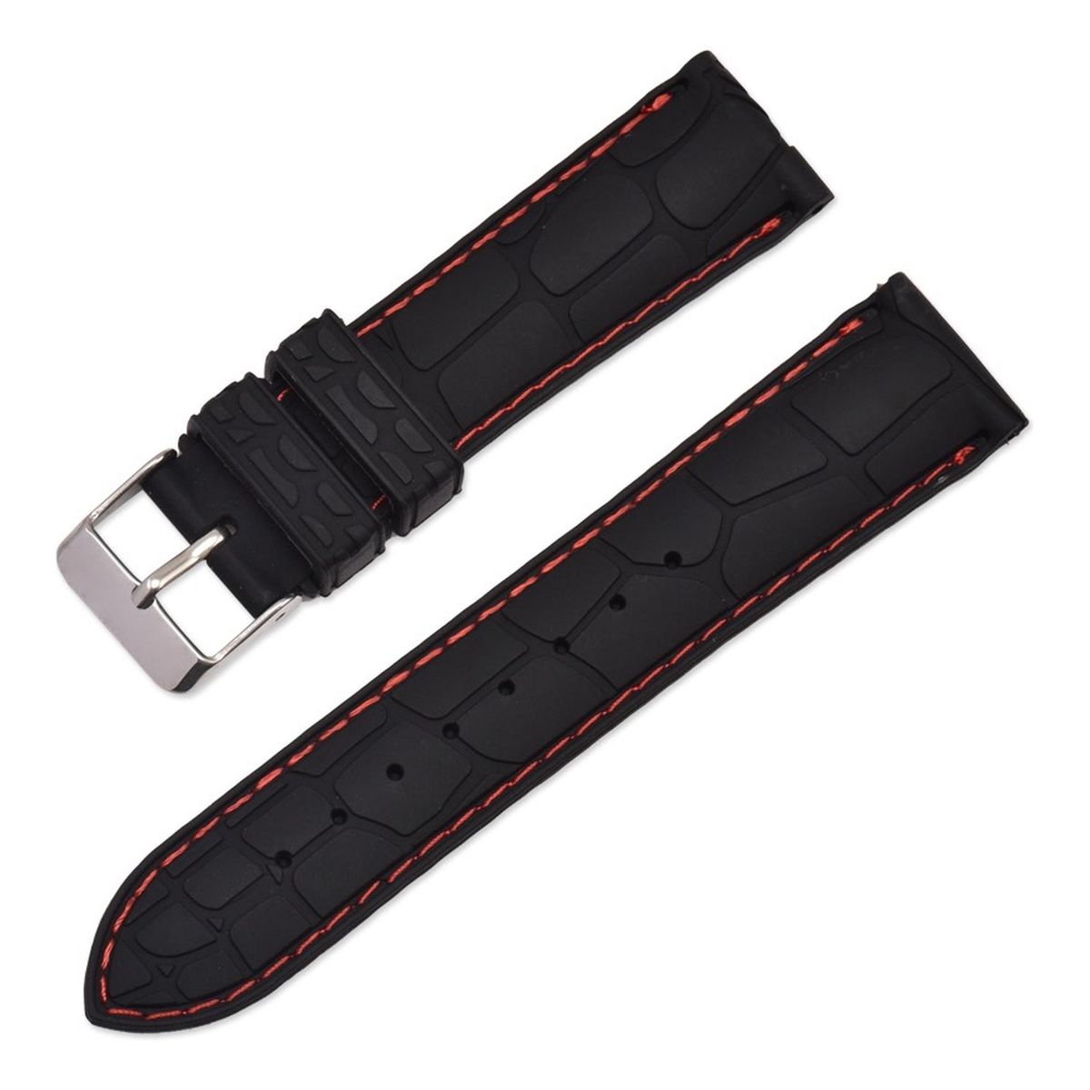 R24 - Correa Reloj Caucho R24 Nacar Quick Release
