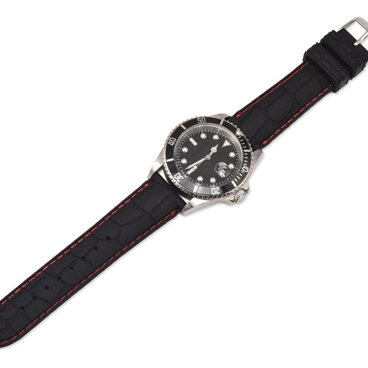 R24 - Correa Reloj Caucho R24 Nacar Quick Release