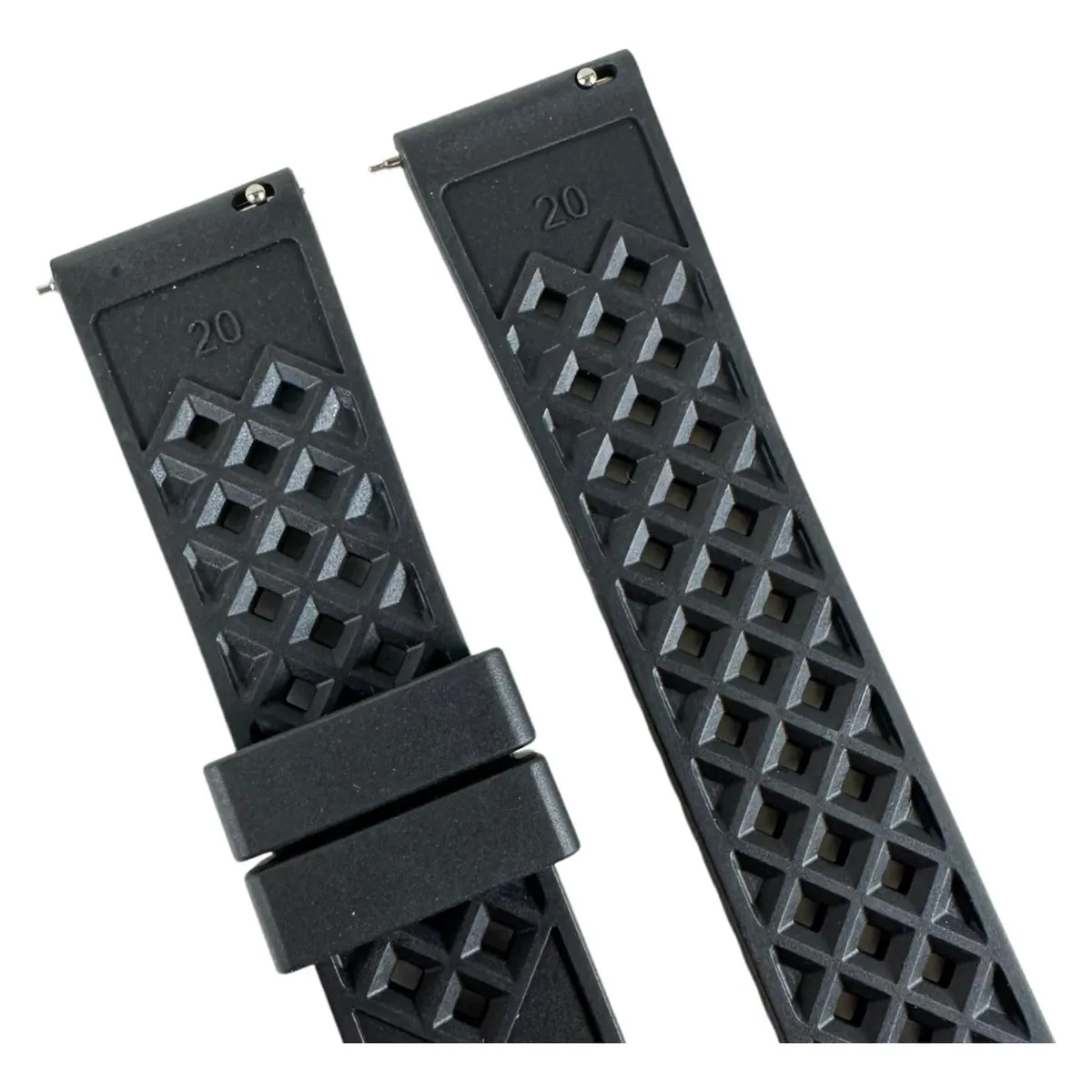 R24 - Correa Reloj Caucho FKM R24 Gladiador Quick Release