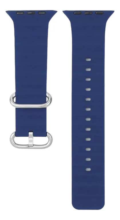 Correa Reloj Silicona Boreal Compatible Con Apple Watch Azul 38