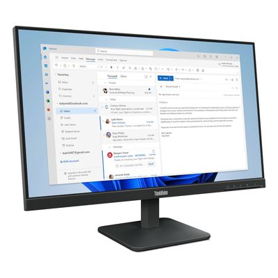 Lenovo Thinkvision S24-4E Monitor 23.8"", Full Hd, Va, Hdmi,