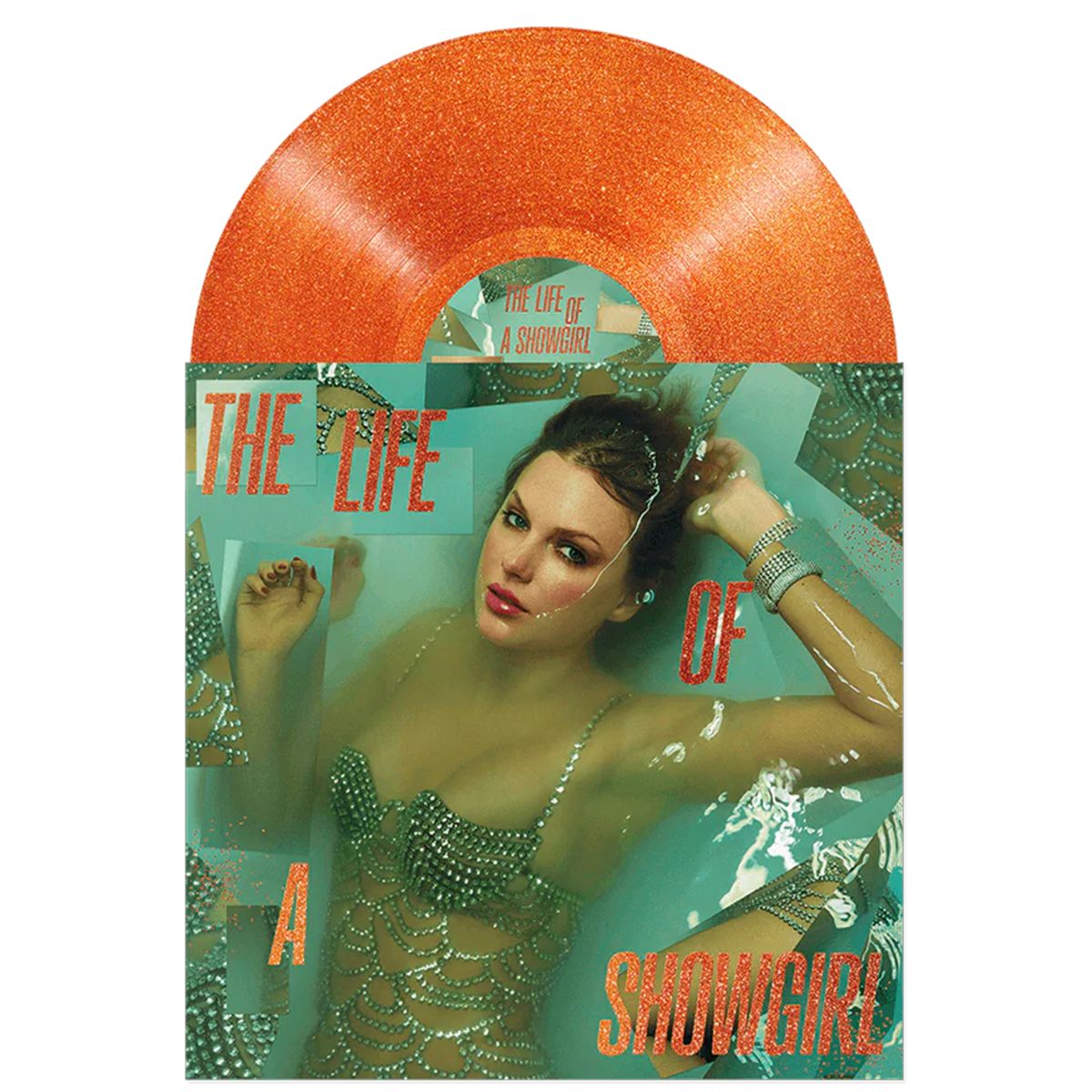 GENERICO - Taylor Swift -The Life Of A Showgirl- Vinilo Orange Glitter