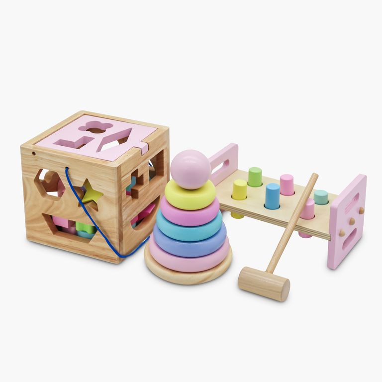 Set Infantil de Madera Josefa Rosado Form