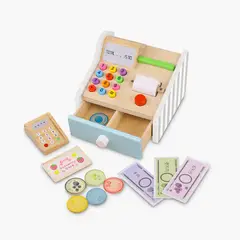 FORM DESIGN - Caja Registradora Infantil de Madera Multicolor Form