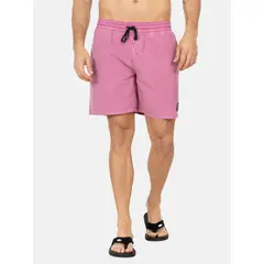 VOLCOM - Traje De Baño Corto Tattooz Rosado Hombre