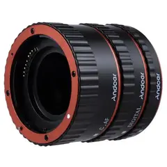 GENERICO - Macro Anillo Tubo Extension Compatible con Canon Eos Ef Ef-s 60d 7d 5d