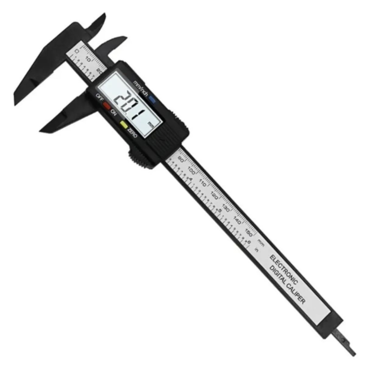 GENERICO - Pie De Metro 6 Pulgadas Vernier Digital