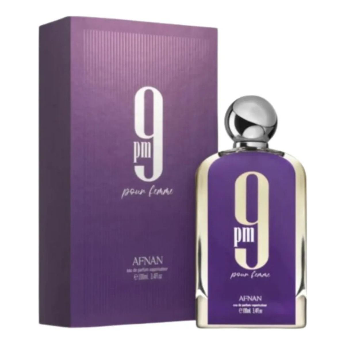 AFNAN - Perfume Edp Mujer Árabe Afnan 9 Pm Pour Femme 100 Ml