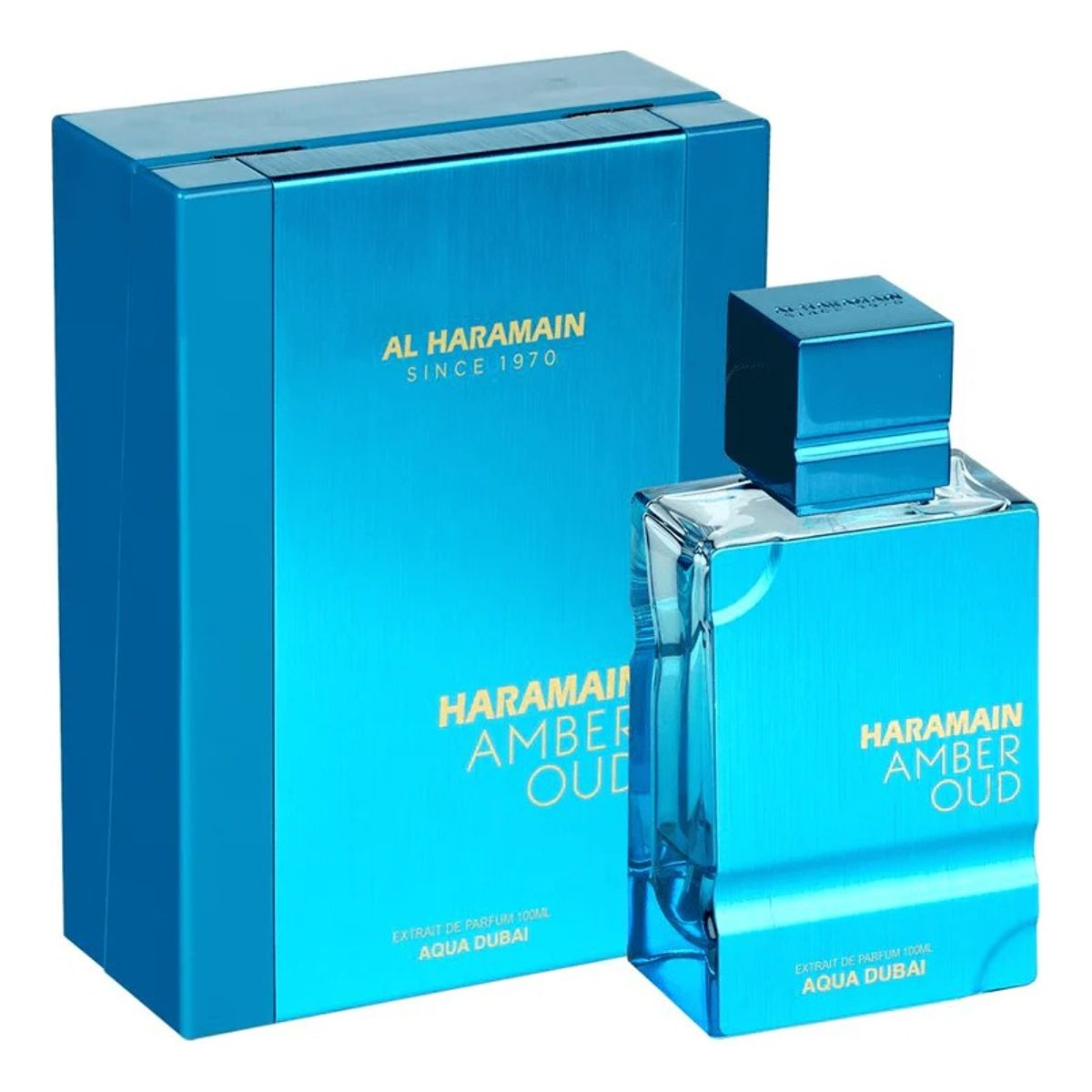 AL HARAMAIN - Perfume Al Haramain Amber Oud Aqua Dubai Extrait 75 Ml