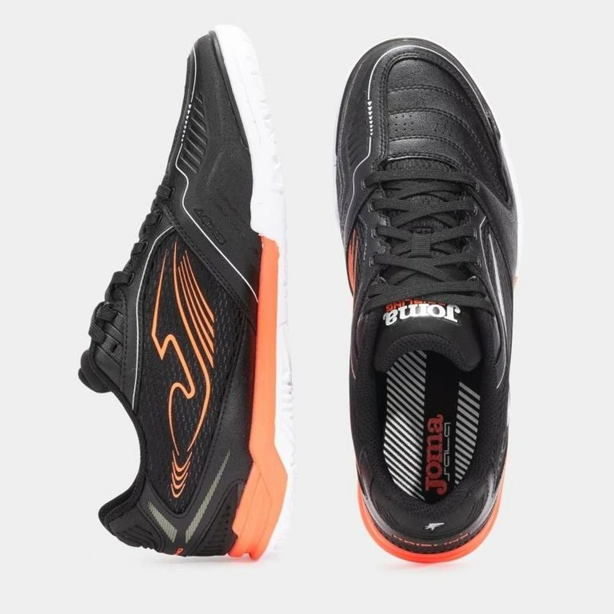 JOMA - Zapatillas Futsal Hombre Joma Dribling Turf Negra