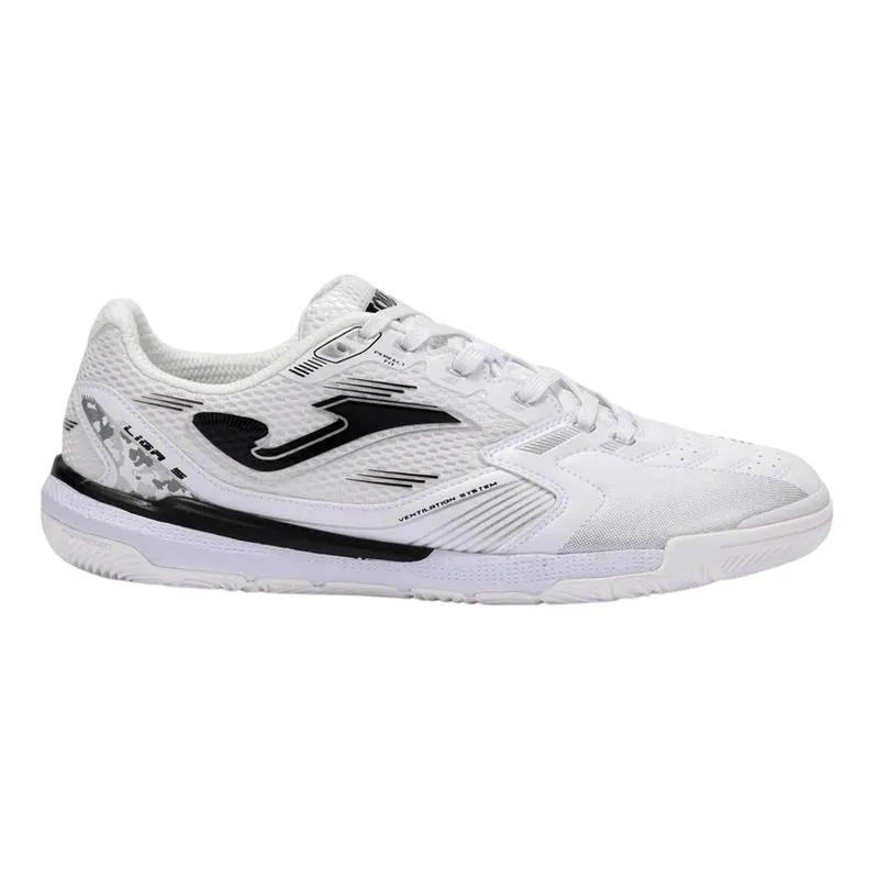 JOMA - Zapatillas Futsal Hombre Joma Liga 5 Blanca