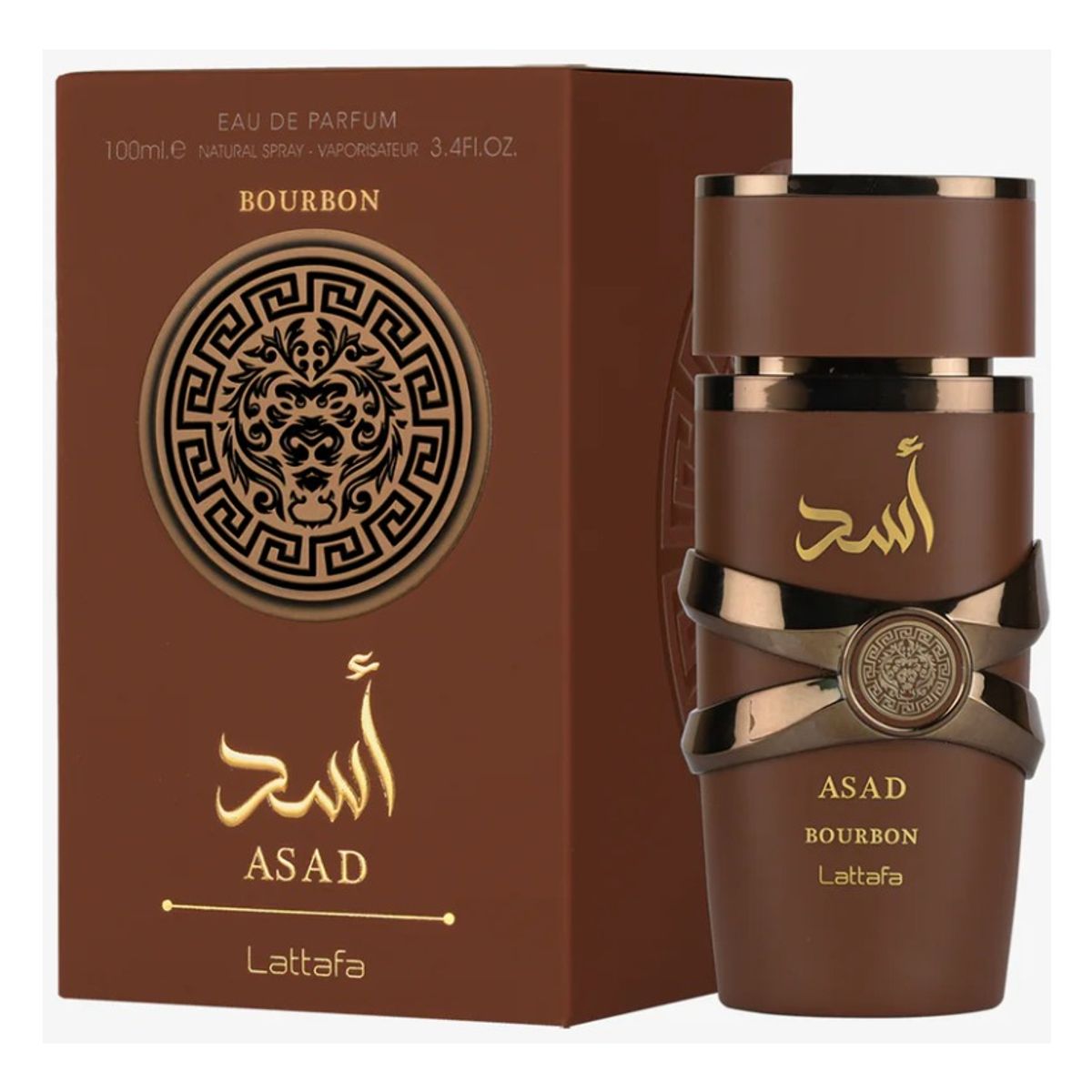 LATTAFA - Perfume Amaderado Edp Árabe Lattafa Asad Bourbon 100ml