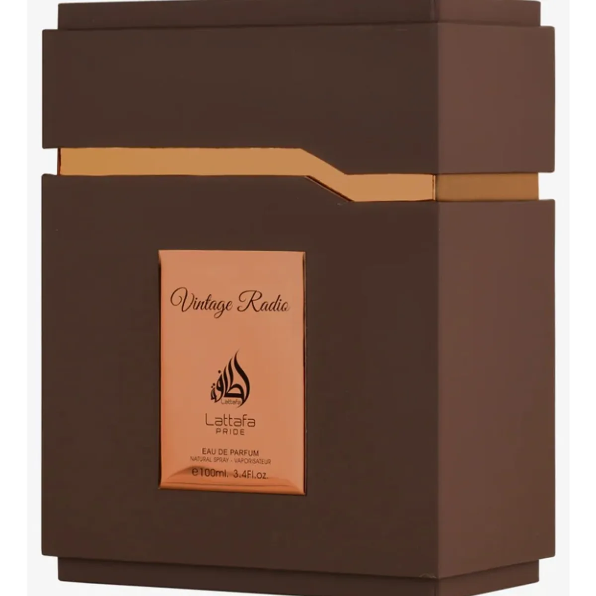 LATTAFA - Perfume Dulce Edp Unisex Árabe Lattafa Vintage Radio 100 Ml