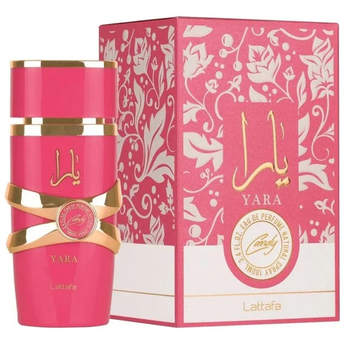 LATTAFA - Perfume Dulce Edp Mujer Árabe Lattafa Yara Candy 100 Ml