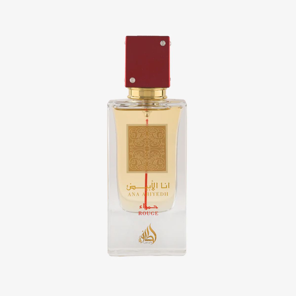 LATTAFA - Perfume Amaderado Edp Árabe Lattafa Ana Abiyedh Rouge 60 Ml