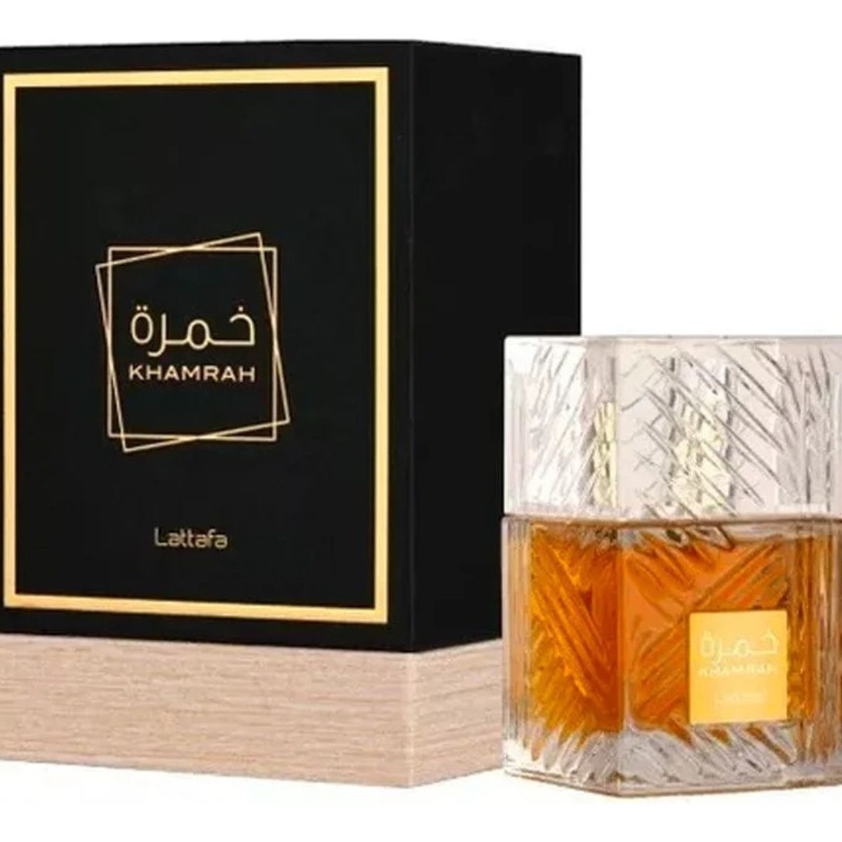 LATTAFA - Perfume Dulce Edp Unisex Árabe Lattafa Khamrah 100 Ml