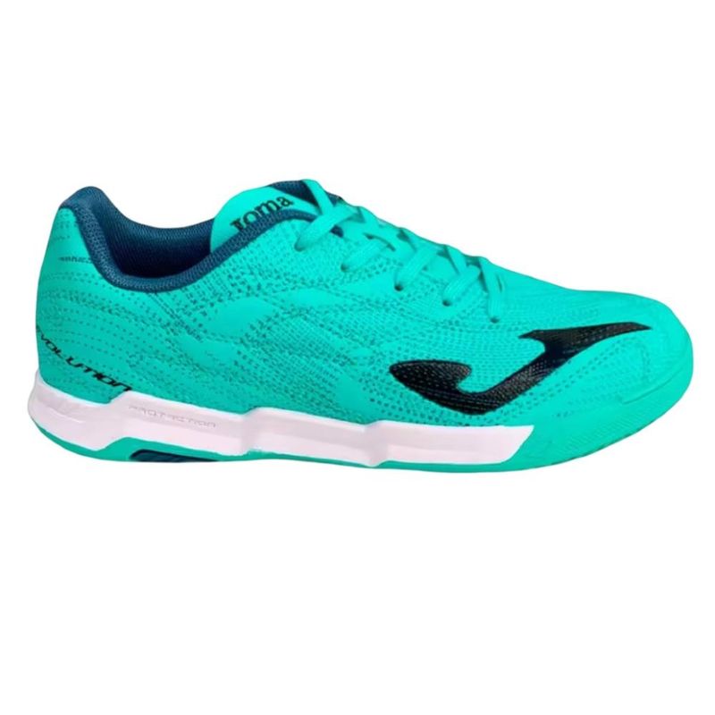 JOMA - Zapatilla Fútbol Sala Kids Evolution Turquesa Joma
