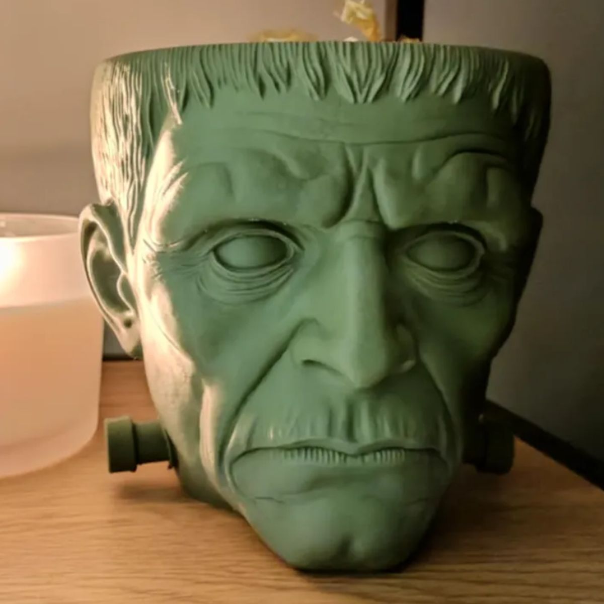 GENERICO - Decoración Cuenco para dulces Halloween - Frankenstein