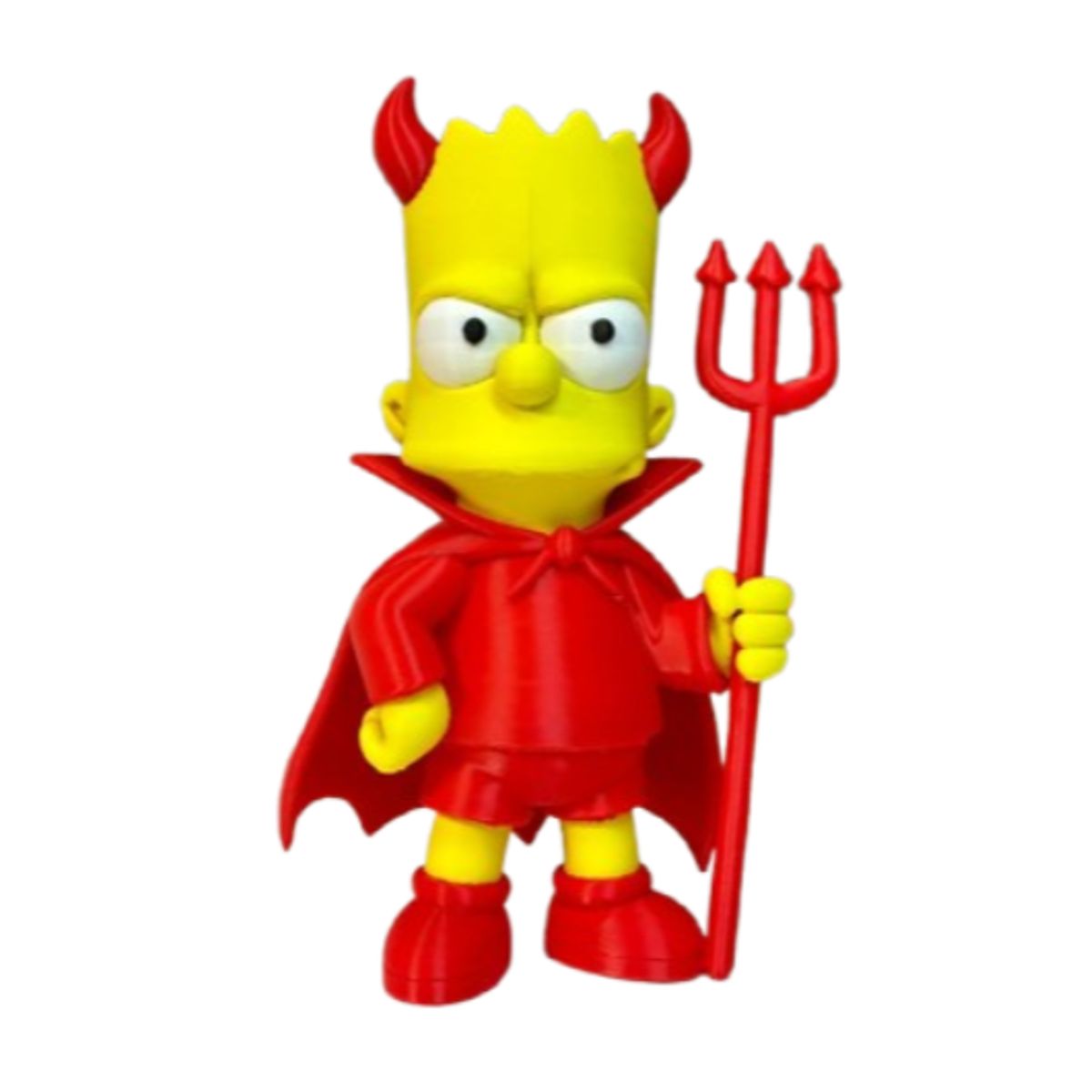 GENERICO - Figura Decorativa- Bart Simpson Diablo