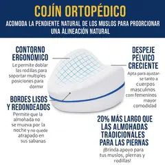 GENERICO - Cojín Ortopédico para Alivio de Espalda y Piernas