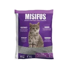 GENERICO - Arena Misifus Lavanda 4 kg