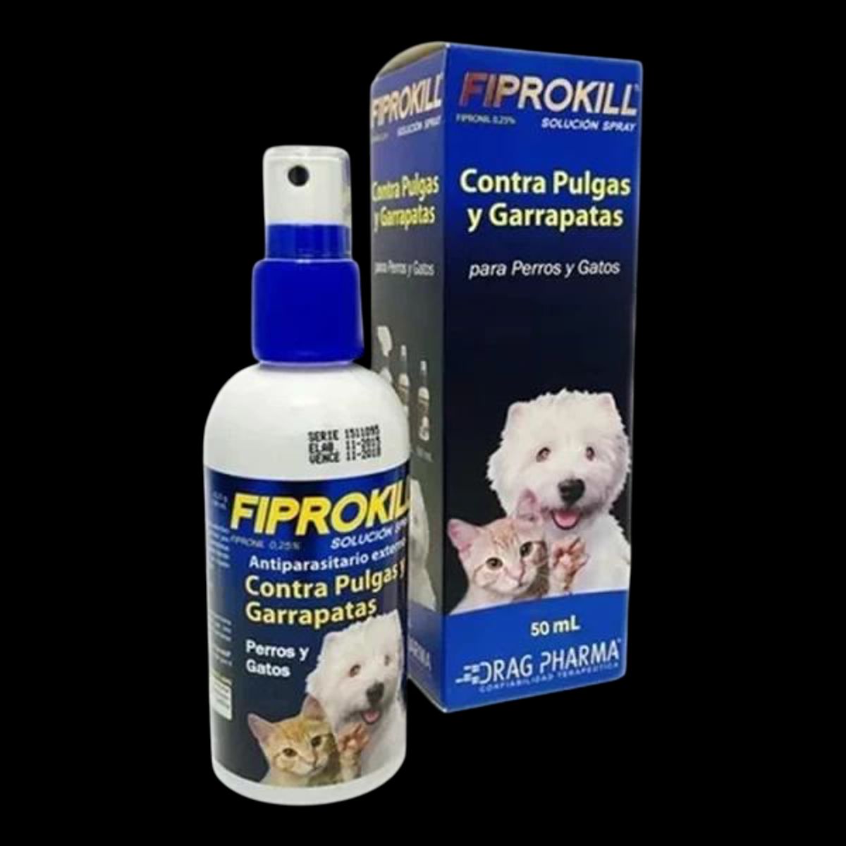 DRAG PHARMA - FIPROKILL SPRAY 50 g
