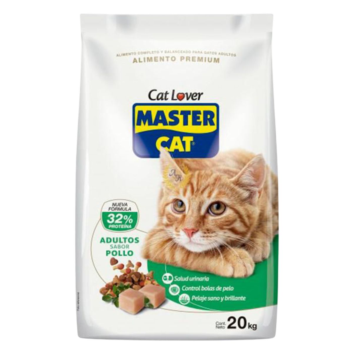 MASTER CAT - Máster Cat 20 kg Pollo