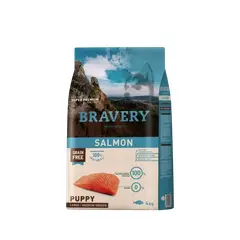 BRAVERY - Puppy L y M Salmon 4 kg
