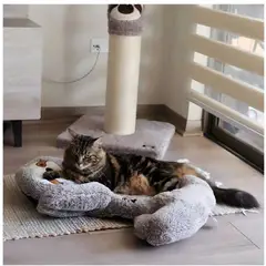 GENERICO - Cama Perezoso Anti-Estrés Talla L