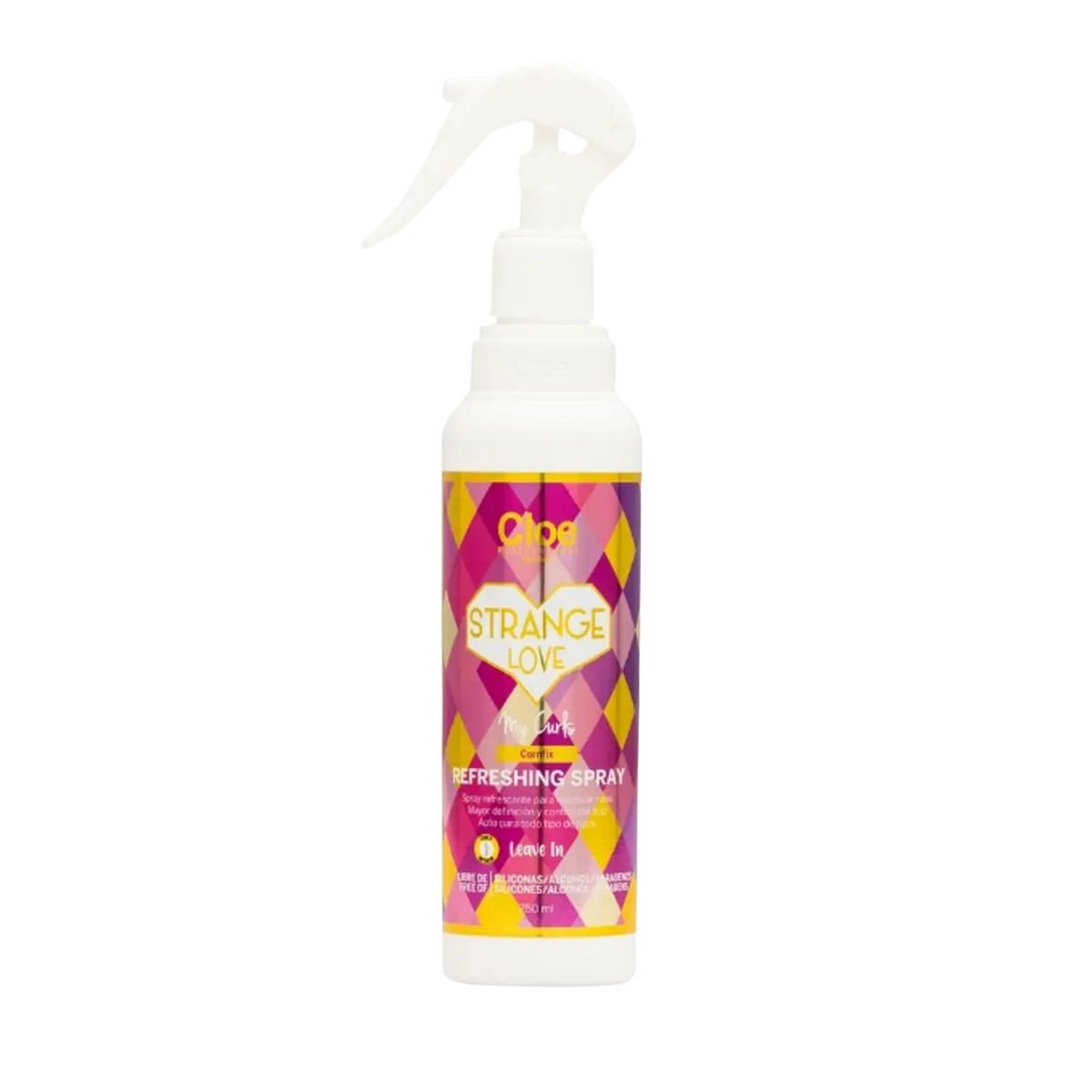 CLOE - Spray Refrescante de Rizos Cloe 250ml Hidrata Define Antifrizz Brillo
