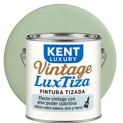 KENT - Pintura Tizada Mate Vintage LuxTiza - GALÓN - VERDE MENTA