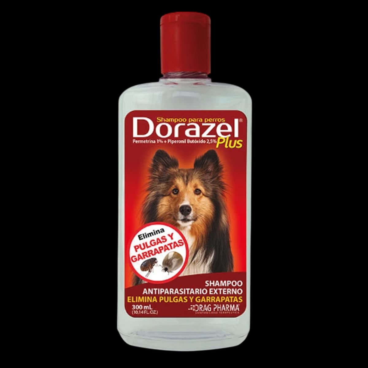 DRAG PHARMA - Shampoo perro Dorazel Plus 300 ml