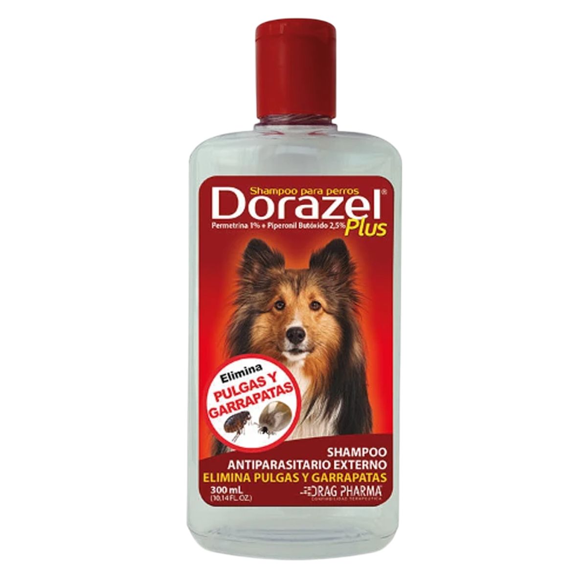DRAG PHARMA - Shampoo perro Dorazel Plus 300 ml