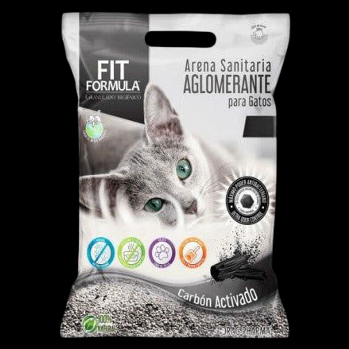FIT FORMULA - Arena Fit Formula Carbón activado