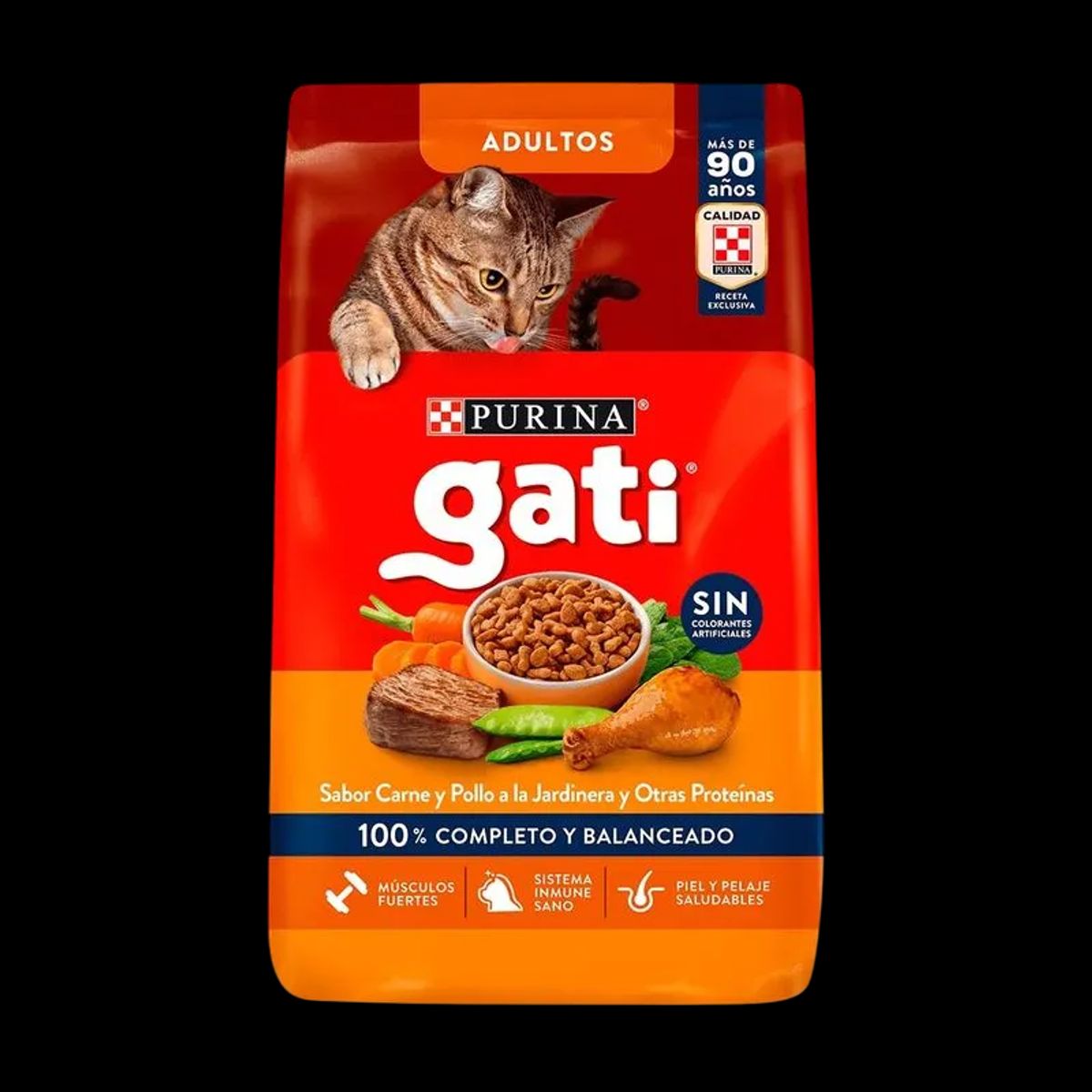 PURINA - Gati carne y pollo a la jardinera 15 kg