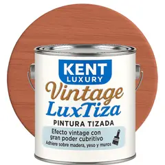 KENT - Pintura Tizada Mate Vintage LuxTiza - GALÓN - TERRACOTA SUAVE