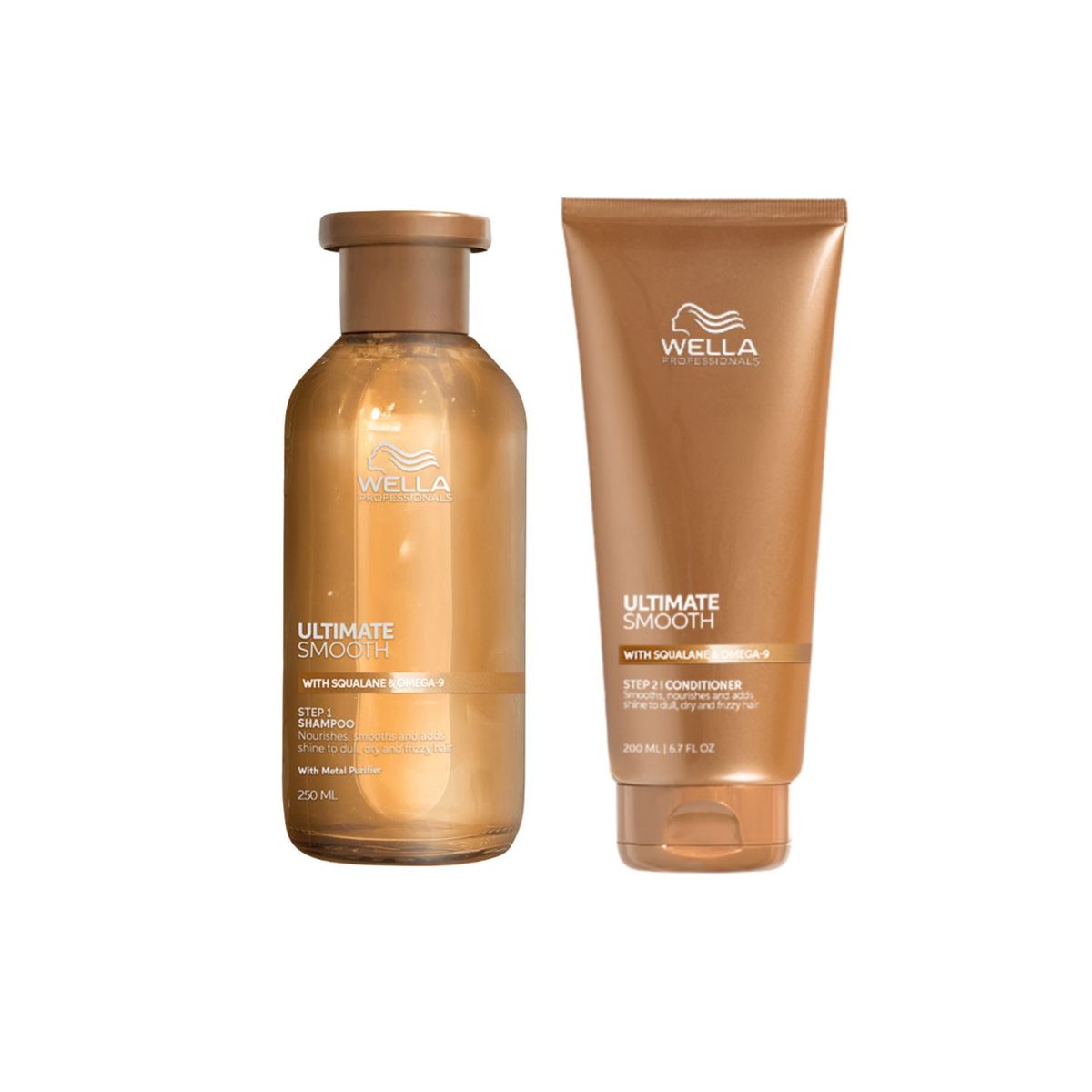 WELLA - SHAMPOO Y ACONDICIONADOR NUTRICIÒN ULTIMATE SMOOTH WELLA