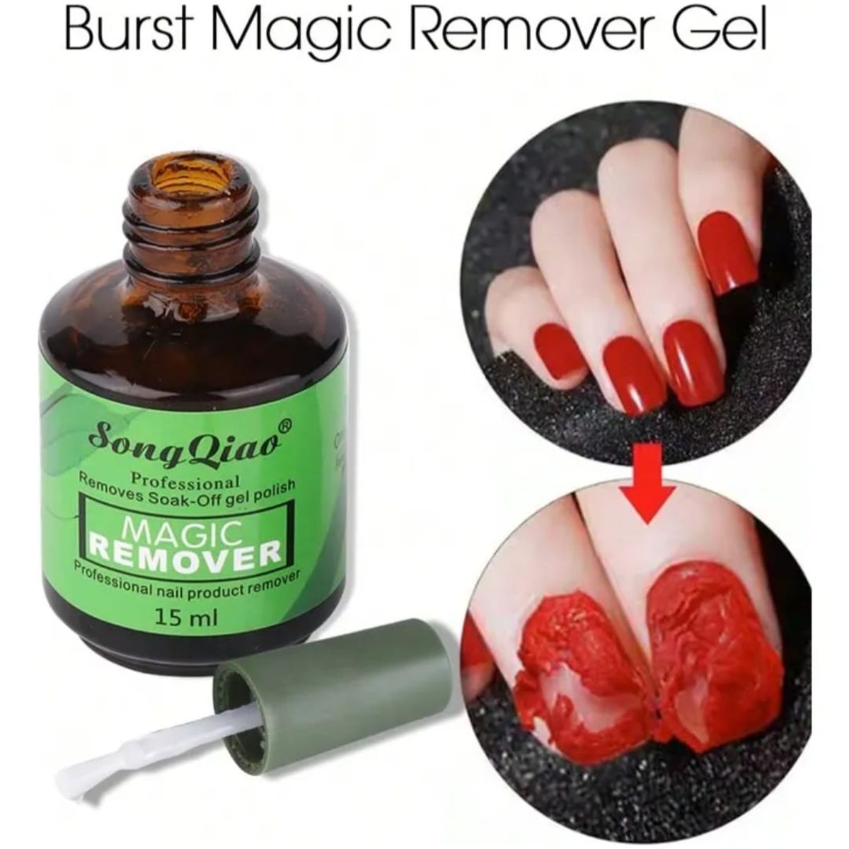 Removedor Mágico de Gel para Uñas, marca GENERICO - Foto 2