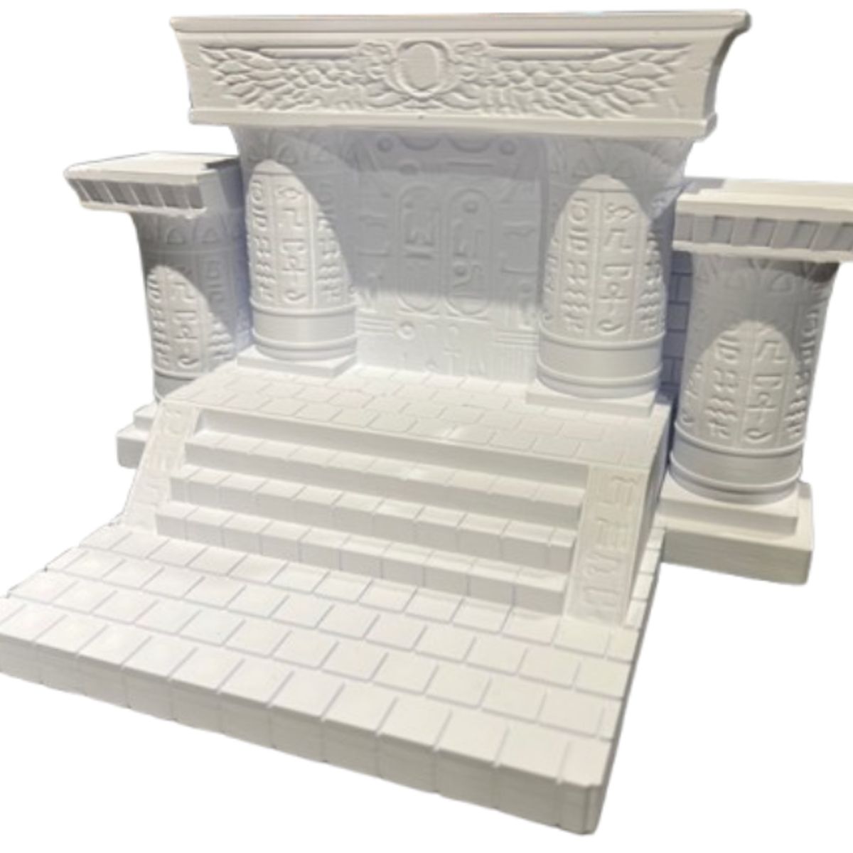 GENERICO - Pedestal Divino Base de Exhibición de Templo Egipcio