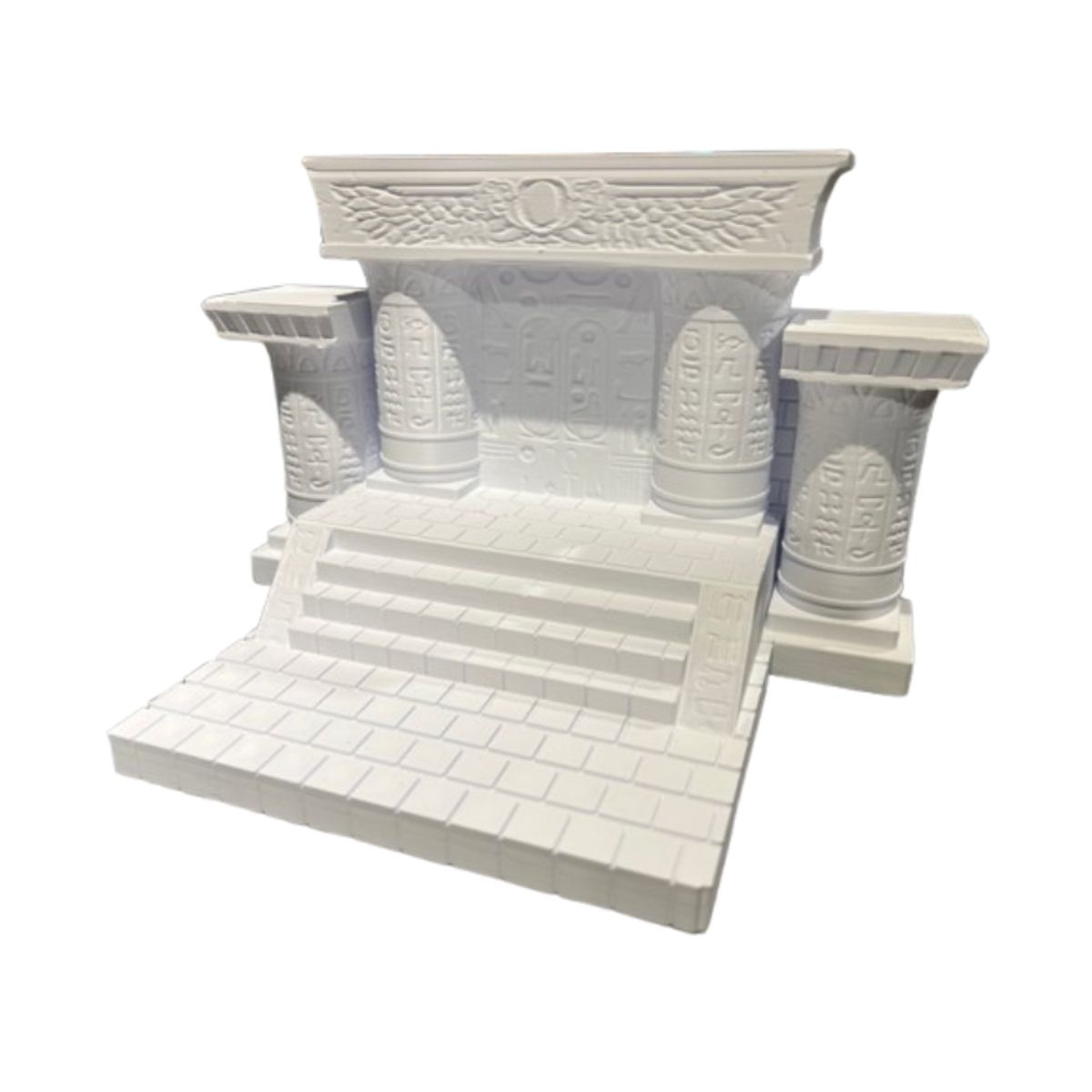 GENERICO - Pedestal Divino Base de Exhibición de Templo Egipcio