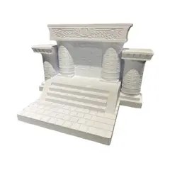 GENERICO - Pedestal Divino Base de Exhibición de Templo Egipcio