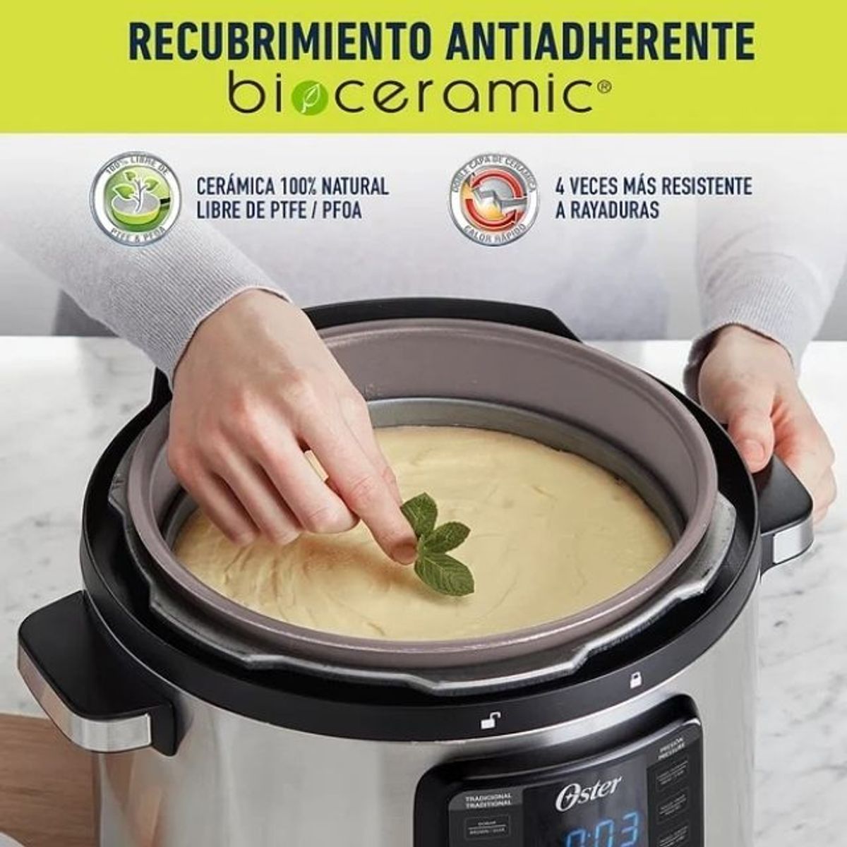 OSTER - Olla Multi-olla rápida XL Oster® 7,5 litros con 14 funciones CKSTPCEC8801