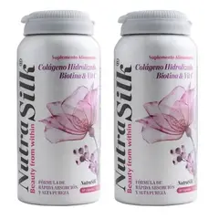 VITAL AND YOUNG - Nutrasilk Colageno Hidrolizado + Biotina + Vit C Vy 2x60 Caps