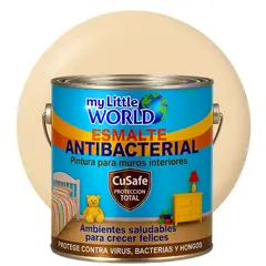 KENT - ESMALTE AGUA - Antibacterial infantil GALON BEIGE CLARO