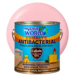 KENT - ESMALTE AGUA - Antibacterial infantil GALON ROSA PASTEL