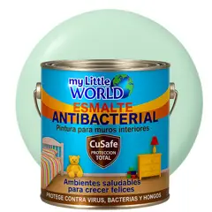 KENT - ESMALTE AGUA - Antibacterial infantil GALON VERDE MENTA