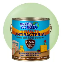 KENT - ESMALTE AGUA - Antibacterial infantil GALON PISTACHO CLARO