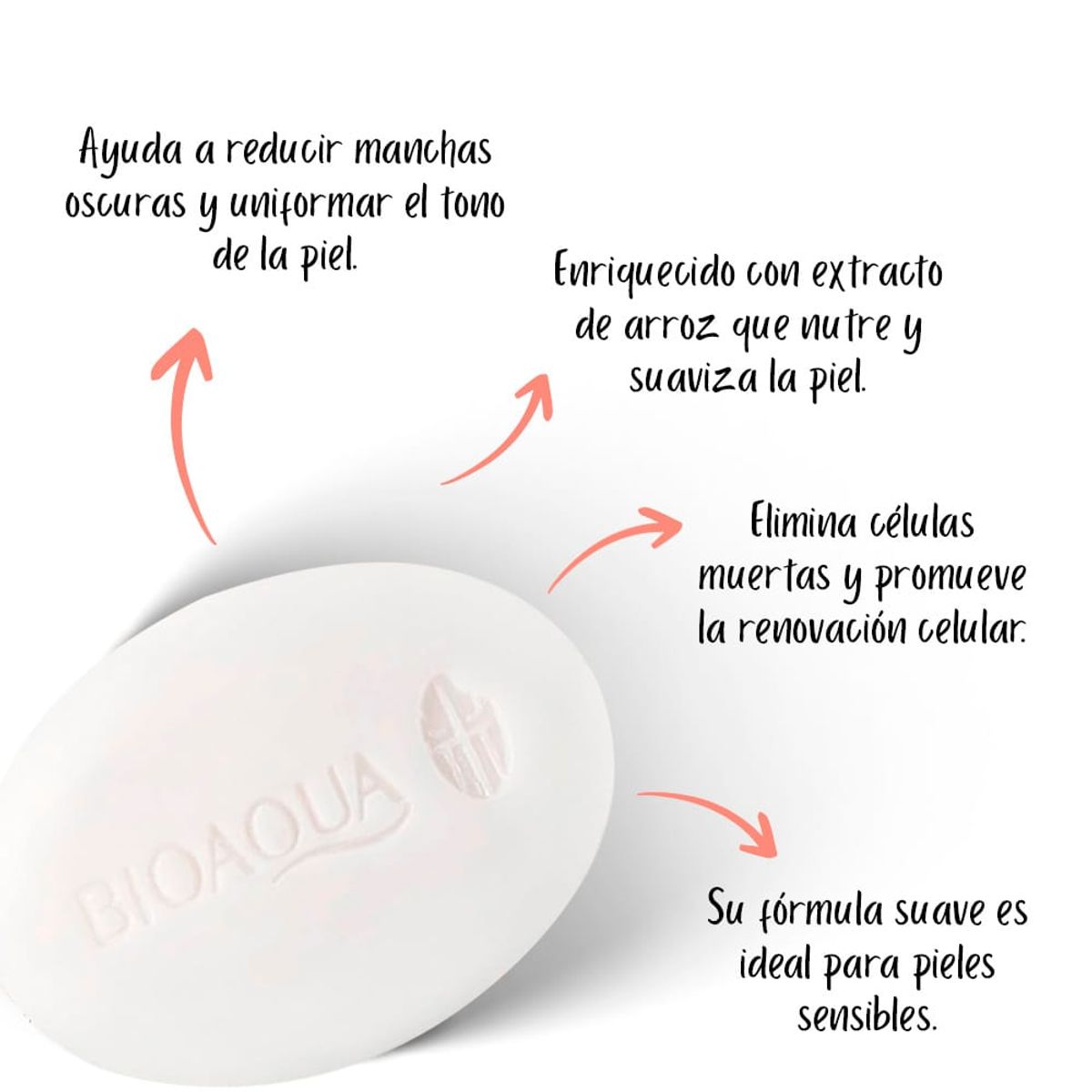 Jabon Extracoto De Arroz Blanqueador, marca GENERICO - Foto 2