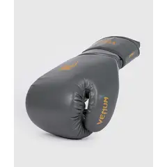 VENUM - Guante de Boxeo Sparring y entrenamientos-14 OZ GREY-GOLD